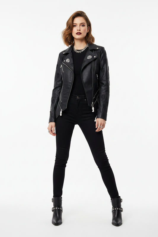 biker vest Giorgia