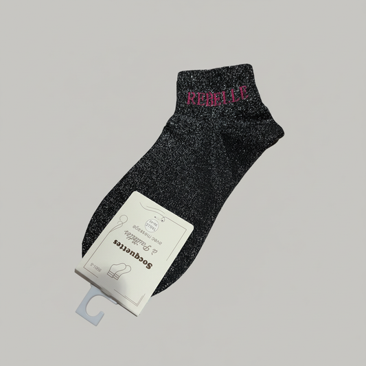 Chaussettes a paillettes REBELLE