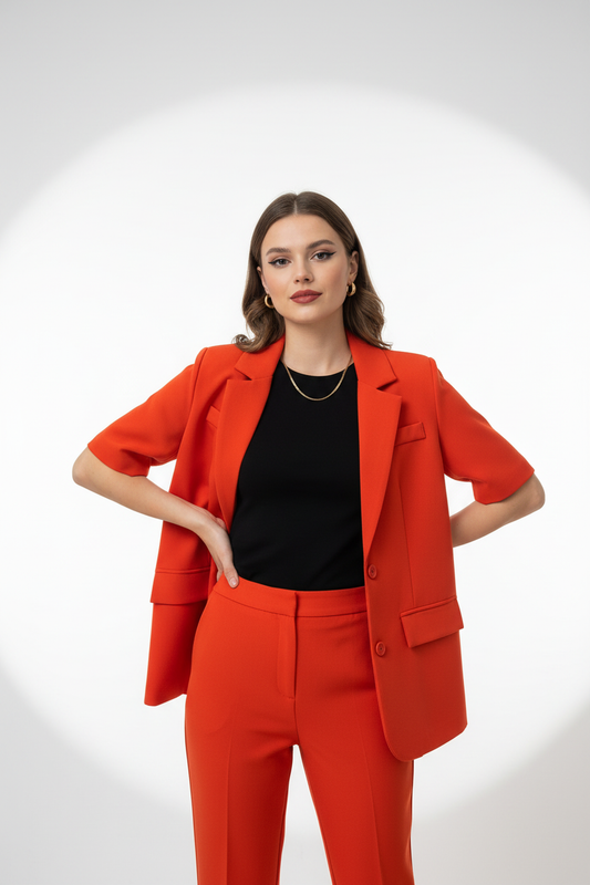 Blazer Just woman korte mouw