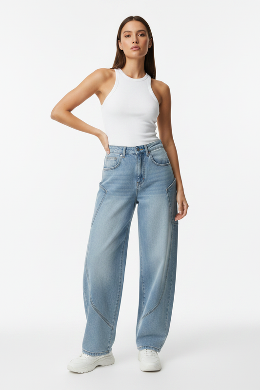 Jeans Miss Bon — Barrel Fit