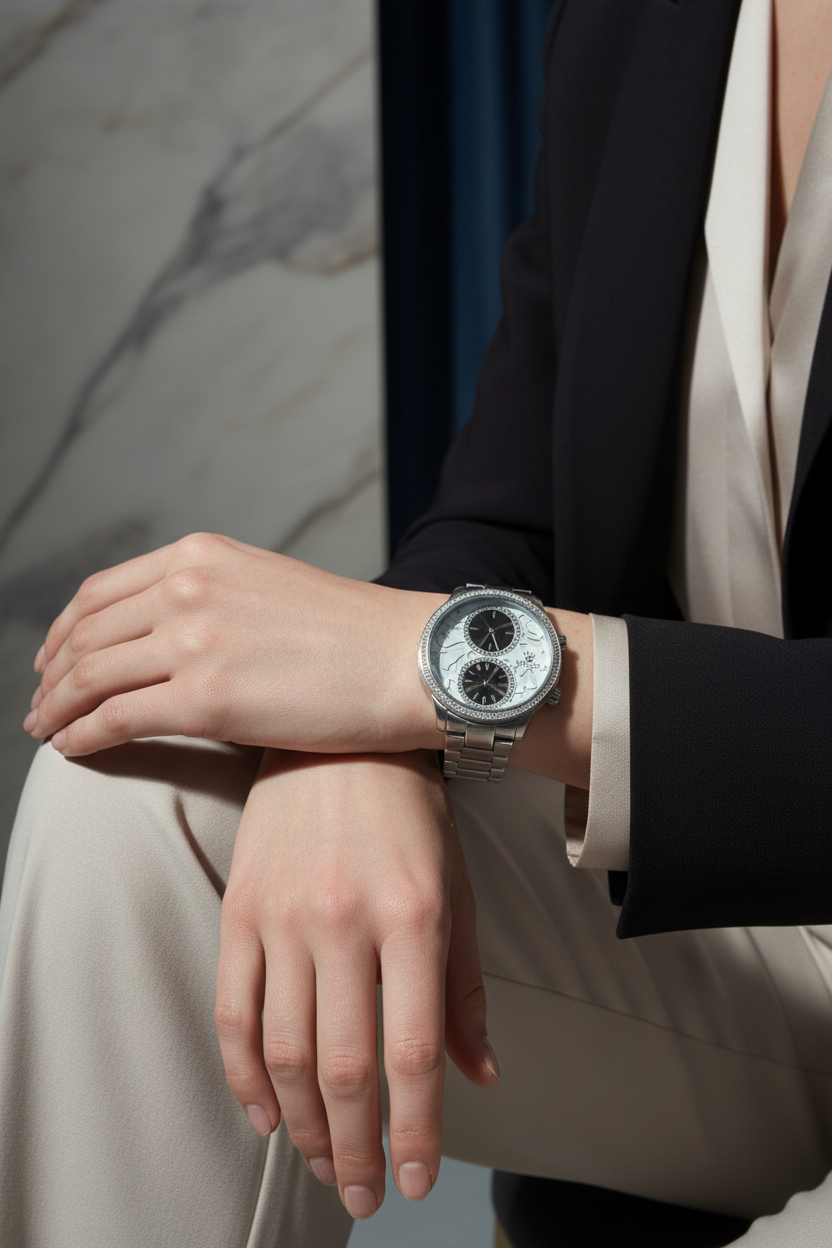 Lifestyle productfoto Bellos horloge