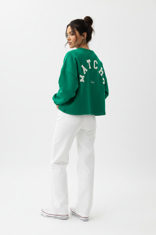 MATCHA LATTE Sweatshirt Groen