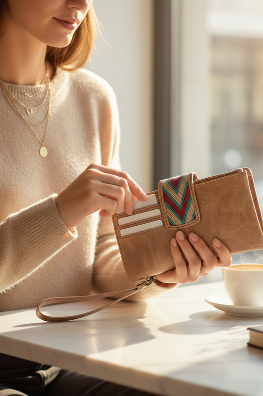 Micmacbags Friendship portemonnee - herwerkt formaat