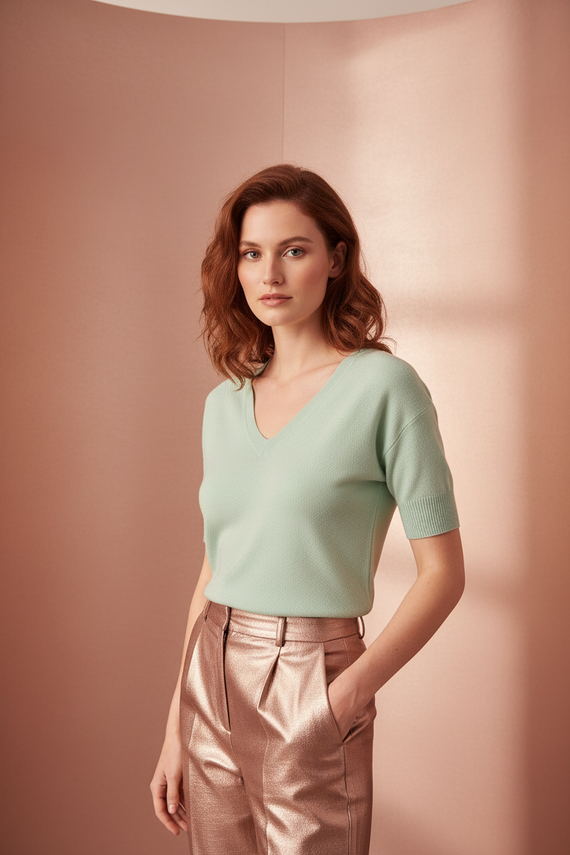 Model in Top Times - editorial stijl