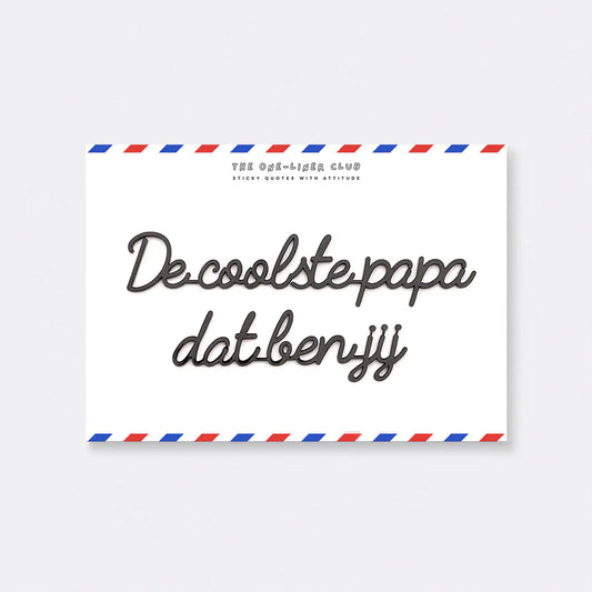 The One-Liner Club  De coolste papa dat ben jij