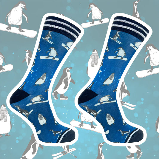 Sock my feet sokken - sock My sporty penguin