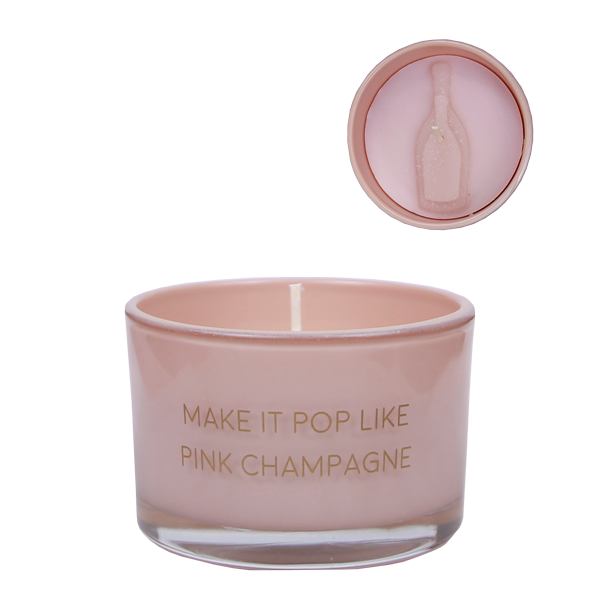 SOJAKAARS - MAKE IT POP LIKE PINK CHAMPAGNE - GEUR: GREEN TEA TIME