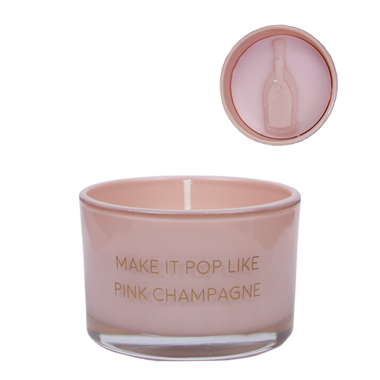 SOJAKAARS - MAKE IT POP LIKE PINK CHAMPAGNE - GEUR: GREEN TEA TIME