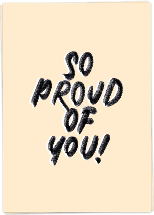 Kaart Blanche So proud