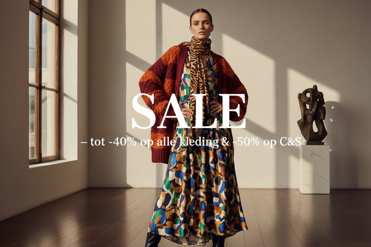 Sale Banner met tekst