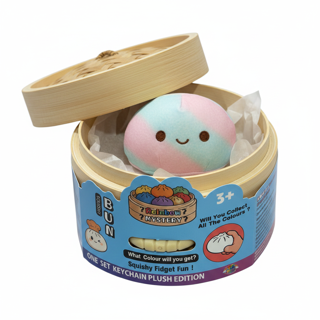 Squishy Dumpling Pluche professionele productfoto