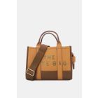 Tom & Eva Medium Sac Fourre-Tout Effet Cuir Grainé Brown/Coffee