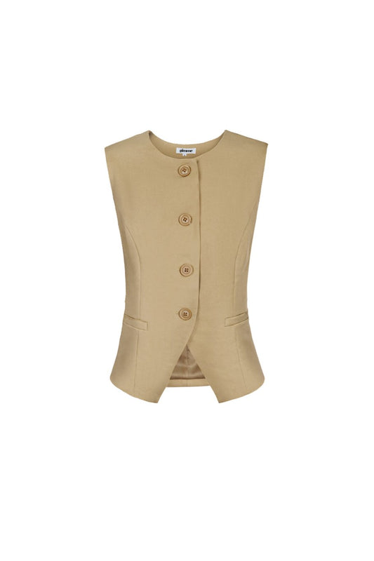 Charm Top - Beige