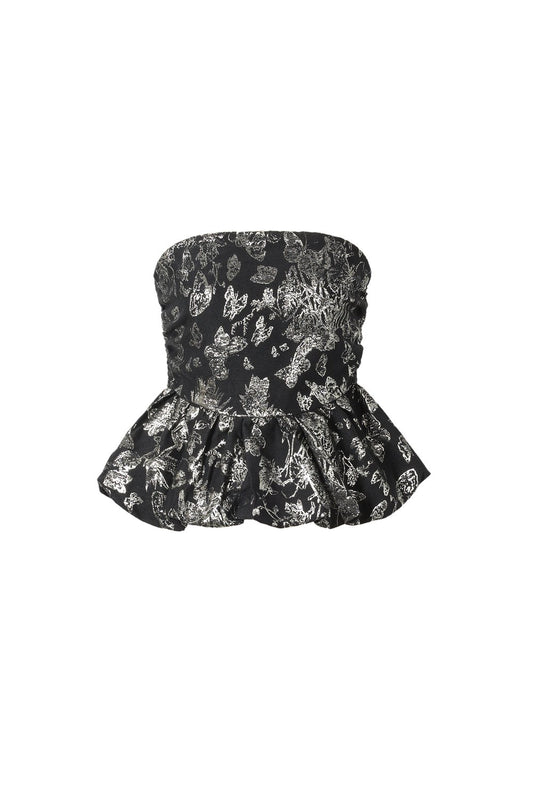 Festive Jacquard Top