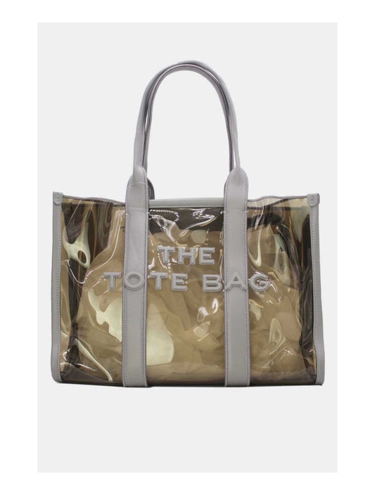 Tom & Eva Tote bag Tote Bag Transparent Oversize Gris