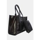 Tom & Eva Tote bag Tote Bag Transparent Oversize Black