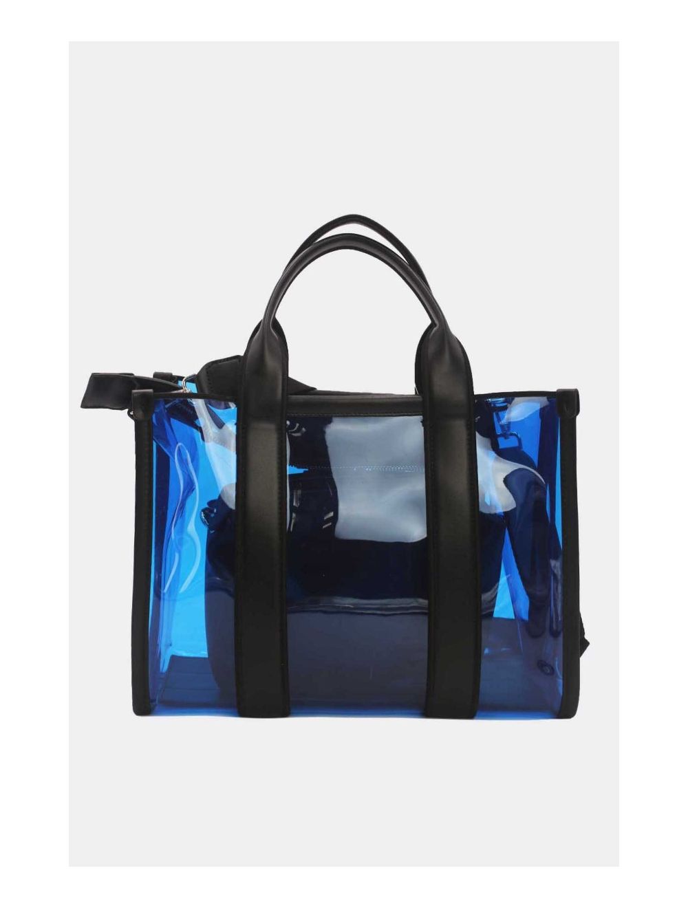 Tom & Eva Tote bag Transparent Shopping Bag Blue