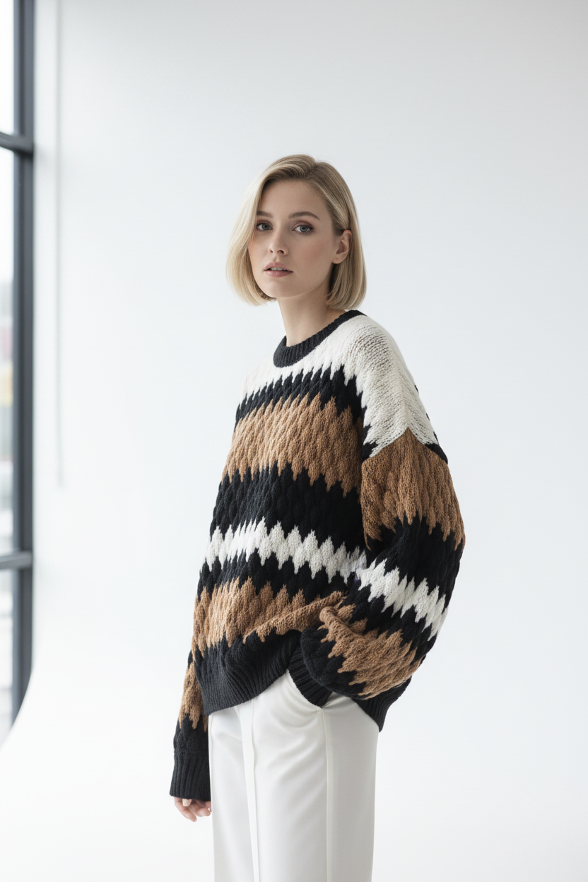 Trui C&S zigzag