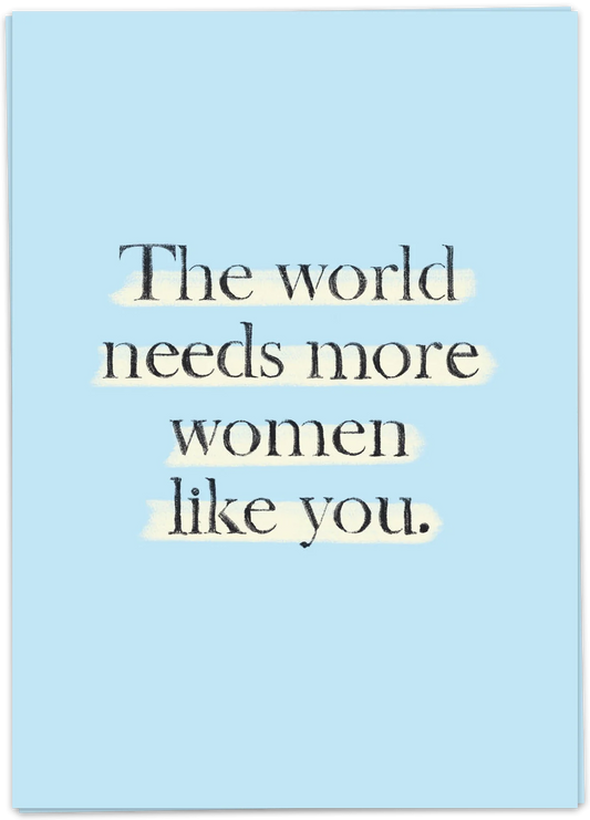 Kaart Blanche Women like you