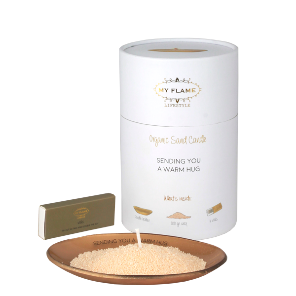 KAARSENZAND GIFTBOX - SENDING YOU A WARM HUG