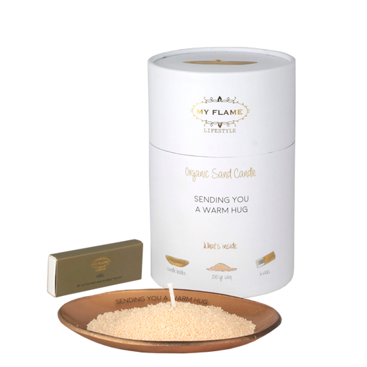 KAARSENZAND GIFTBOX - SENDING YOU A WARM HUG