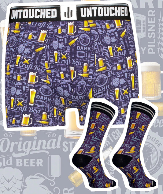 Sock my feet - Craft Beer Boxer + Sokken Giftbox - Amazing wardrobe