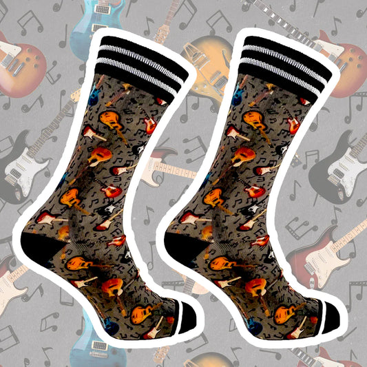 Sock my feet sokken - sock my guitar - Amazing wardrobe