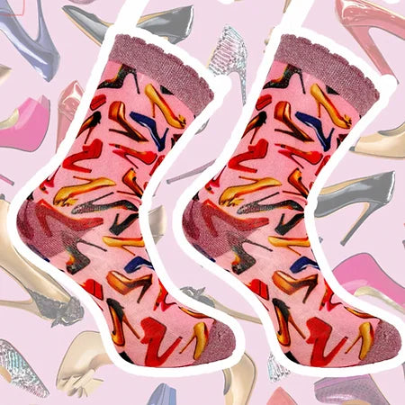 Sock my feet sokken - Sock my high heels - Amazing wardrobe